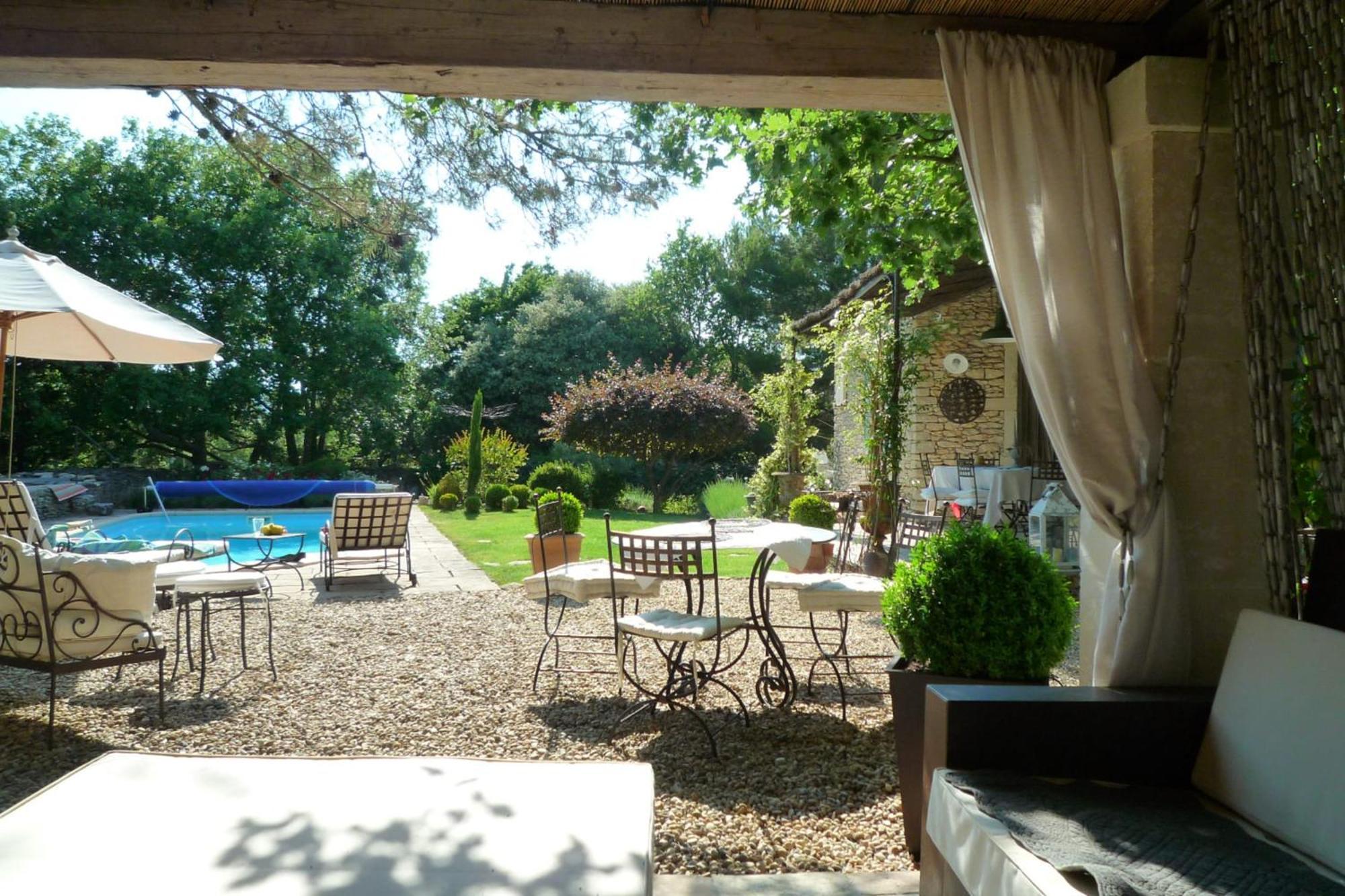 Beautiful Provencal Villa With Pool And Jacuzzi Lacoste  Exterior foto
