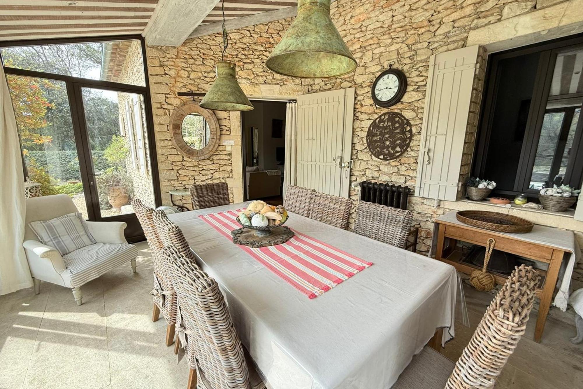 Beautiful Provencal Villa With Pool And Jacuzzi Lacoste  Exterior foto